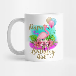 papa of the birthday girl Mug